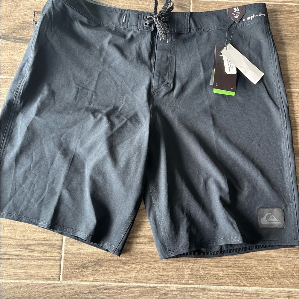 Quiksilver Black Board Shorts for Swim